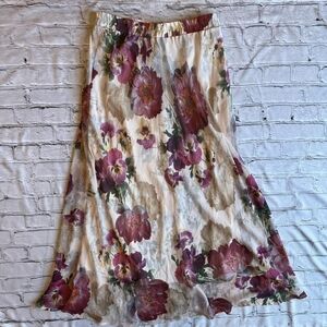 Maxi Floral Skirt